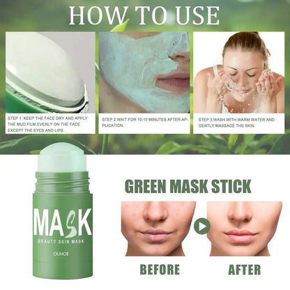 Organic Green Tea Clay Mask 40g / United States