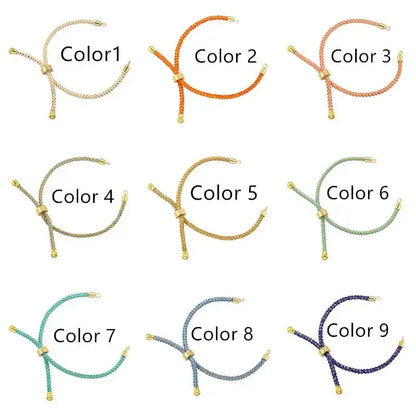 Custom Enamel Initials Bracelet Stainless Steel Personalized Steel / Adjustable / Commonly color 8