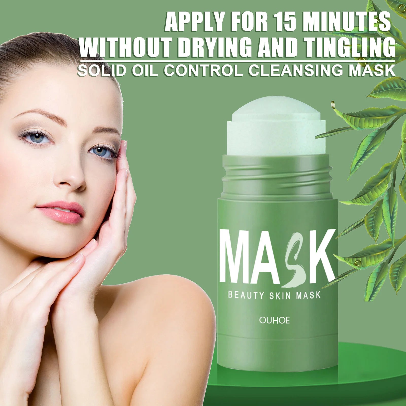 Organic Green Tea Clay Mask