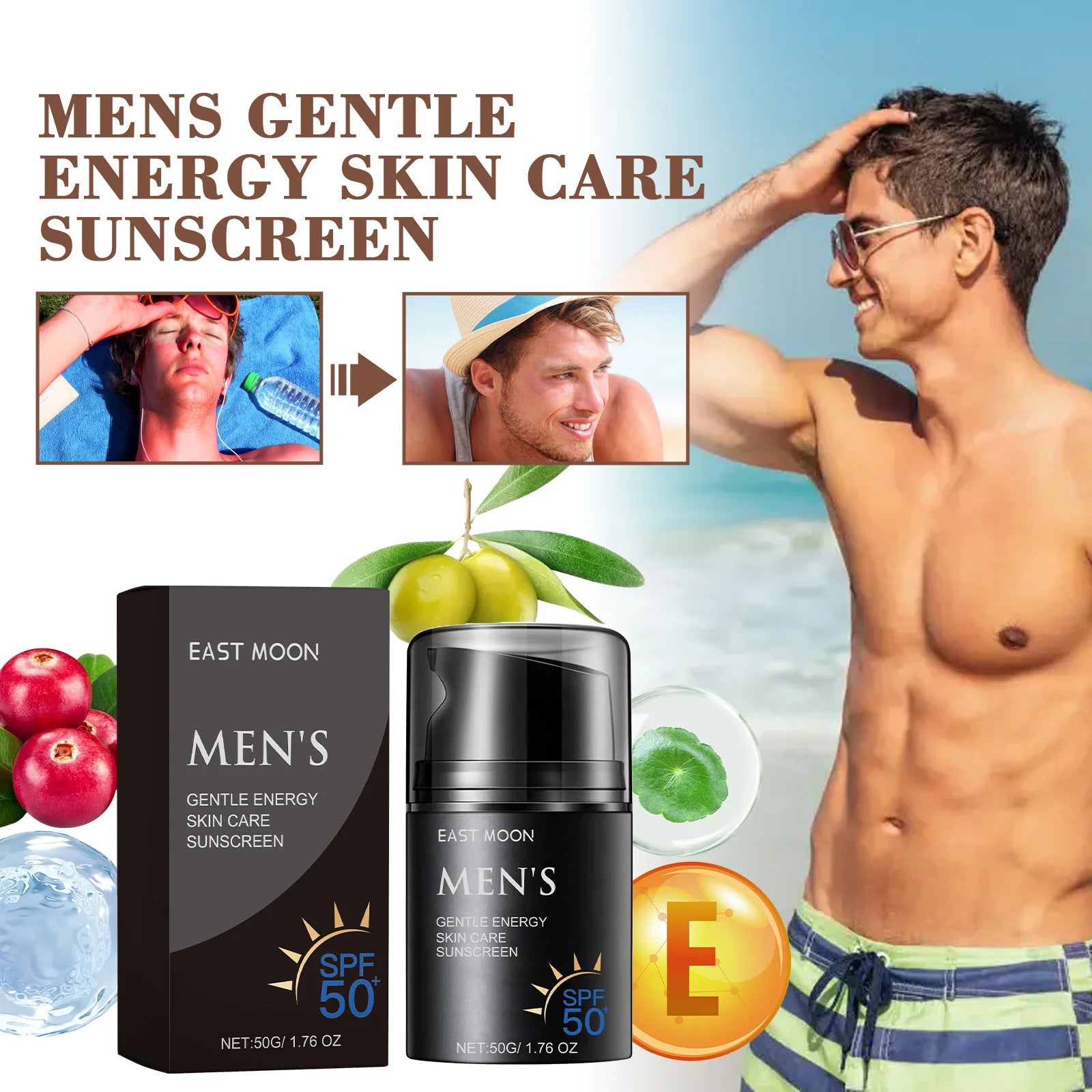 UV Protection Sunscreen for Men