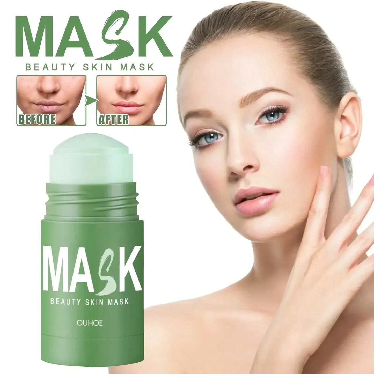 Organic Green Tea Clay Mask 40g / United States