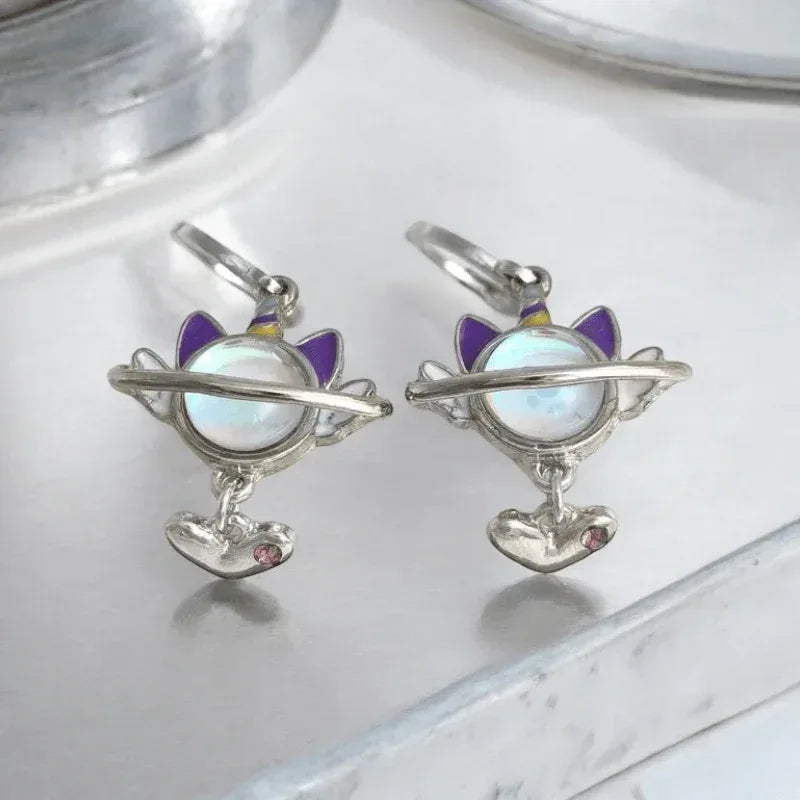 Kitty UFO Earrings Default Title