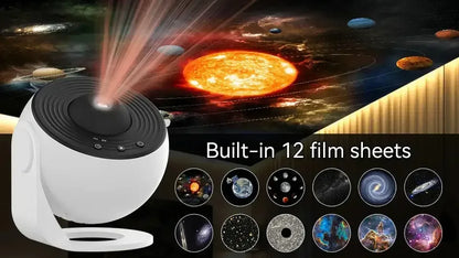 Galaxy Star Projector Night Light 12 in 1 Projector / USB Plug / United States