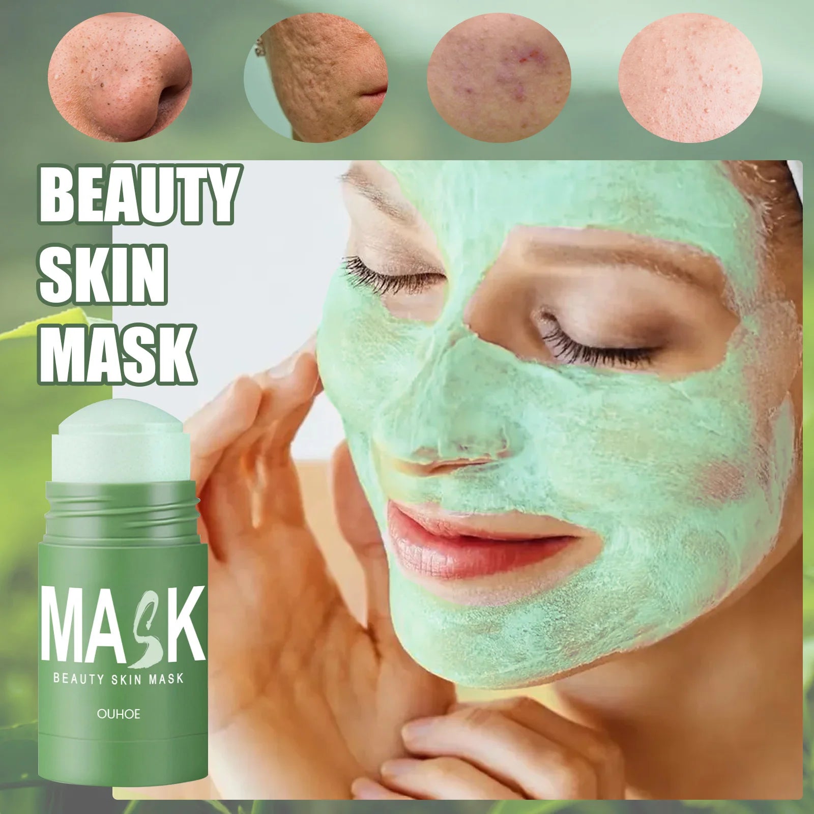 Organic Green Tea Clay Mask