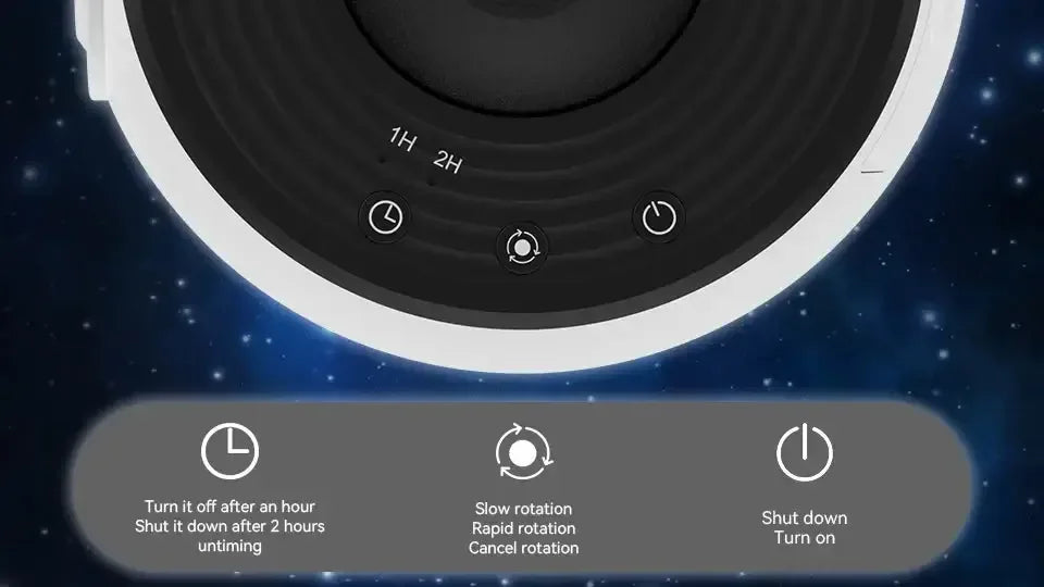 Galaxy Star Projector Night Light 12 in 1 Projector / USB Plug / United States