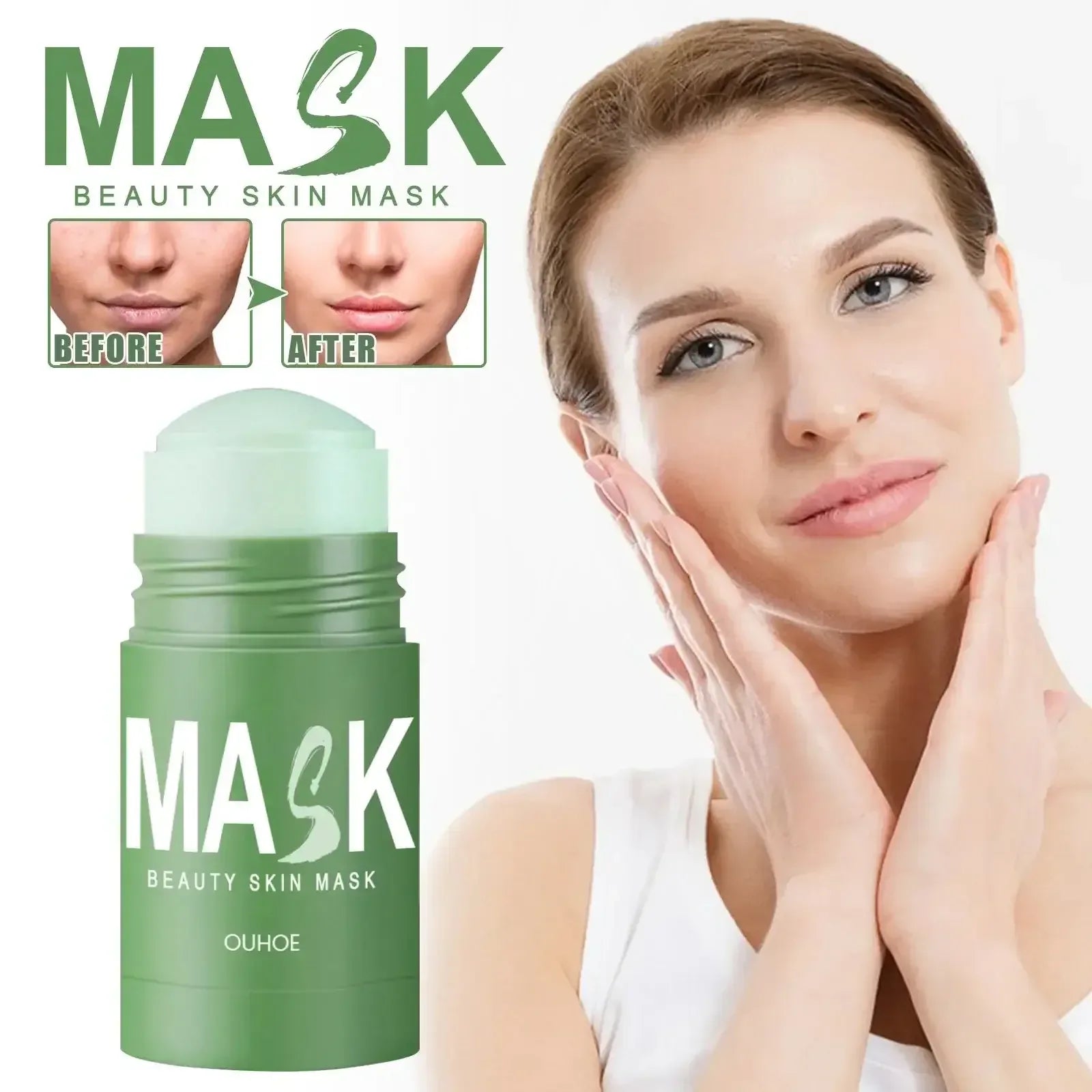 Organic Green Tea Clay Mask 40g / United States