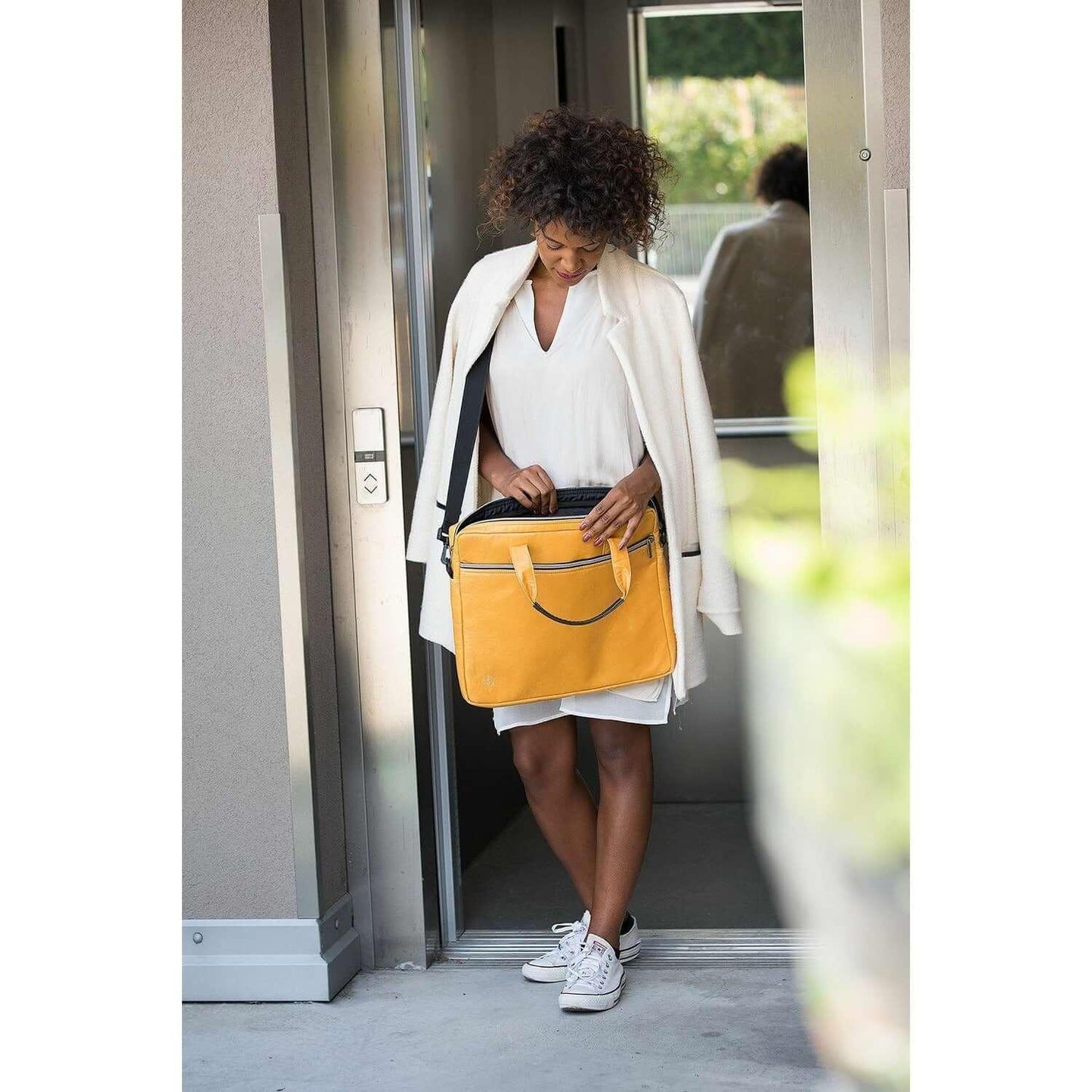 Leader Laptop Bag Mustard