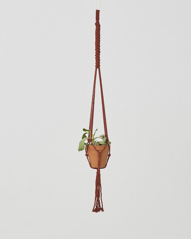 Bluefields Macrame Plant Holder