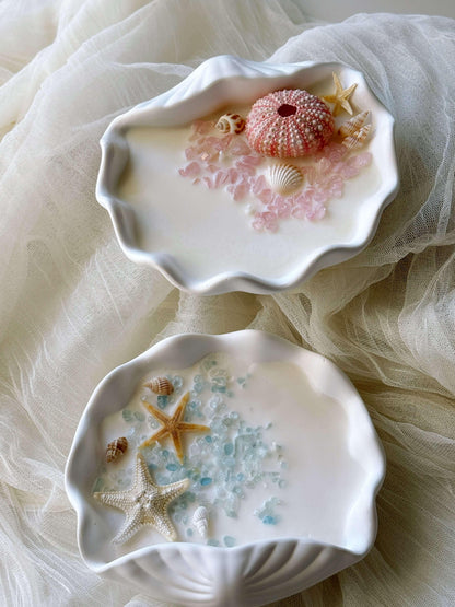 Ocean’s Whisper Large Scented Candle Sky Blue / High Tide