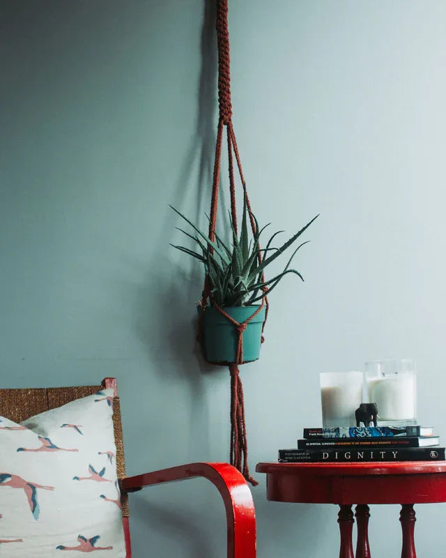 Bluefields Macrame Plant Holder Default Title