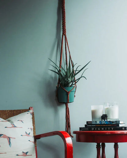 Bluefields Macrame Plant Holder Default Title