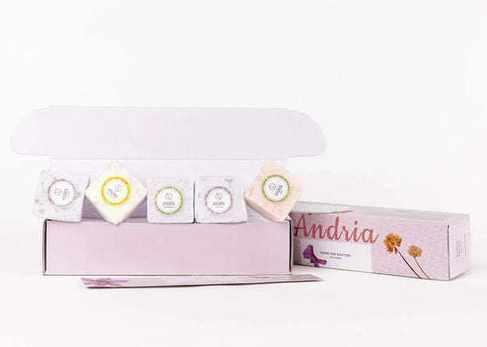 Lizush Mixed scents Shower Steamers Gift Set - 5 Big Fizzies, Cheer Up Package Yes