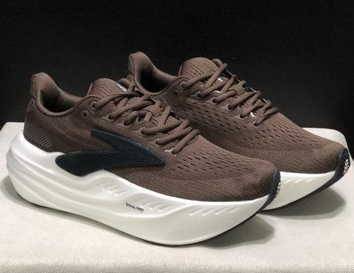 Casual Shock-absorbing Women Sneakers Anti-slip Running Shoes Brown / 11