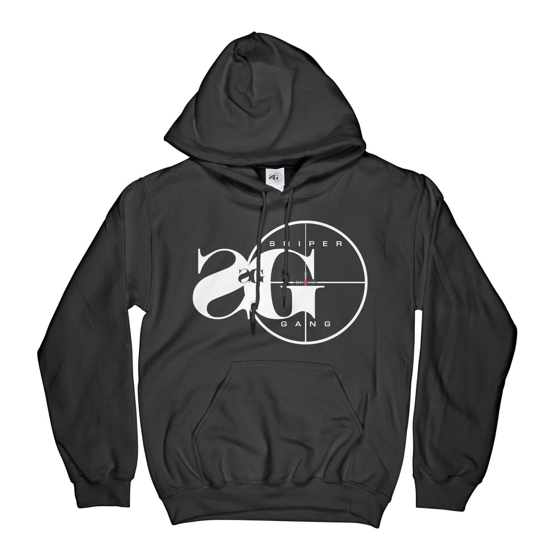 Shopminx Hoodie: Sniper Gang Logo (Deluxe - Black) Black / S