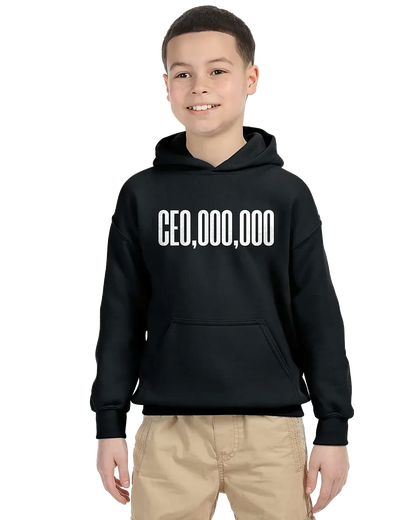 CEO,OOO,OOO Unisex Kids Hoodie Red / XL