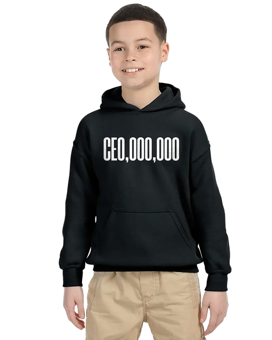 CEO,OOO,OOO Unisex Kids Hoodie Red / XL