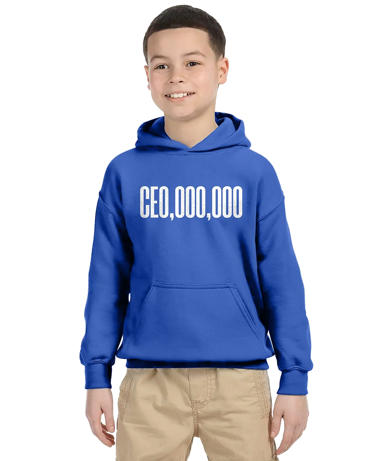 CEO,OOO,OOO Unisex Kids Hoodie Red / XL