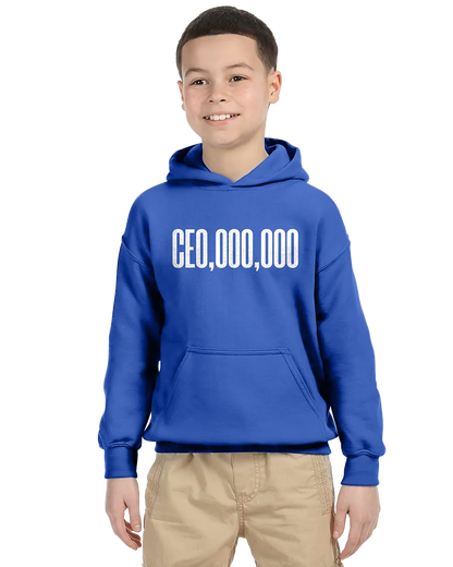 CEO,OOO,OOO Unisex Kids Hoodie Red / XL