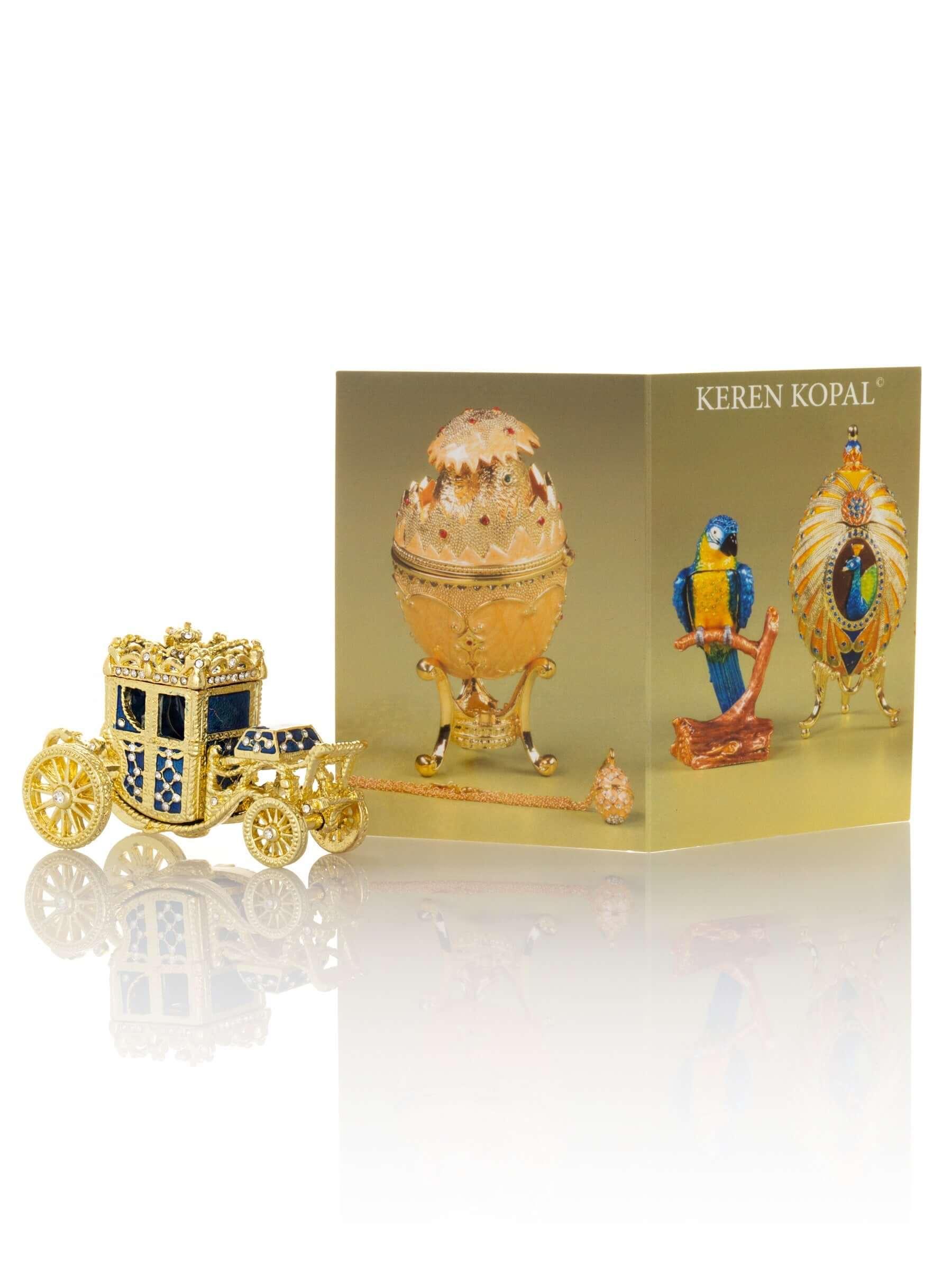 Gold & Blue Carriage Default Title