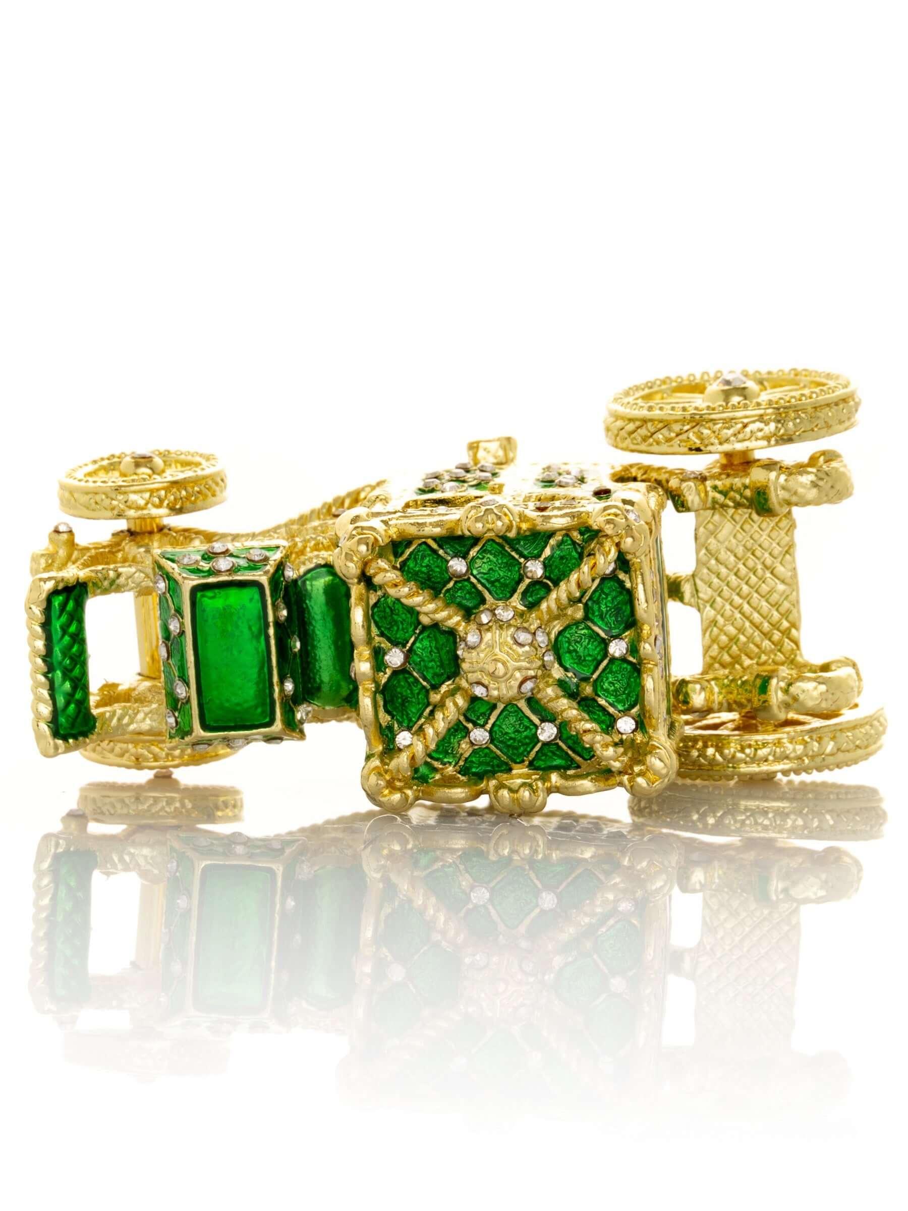 Gold & Green Carriage Default Title