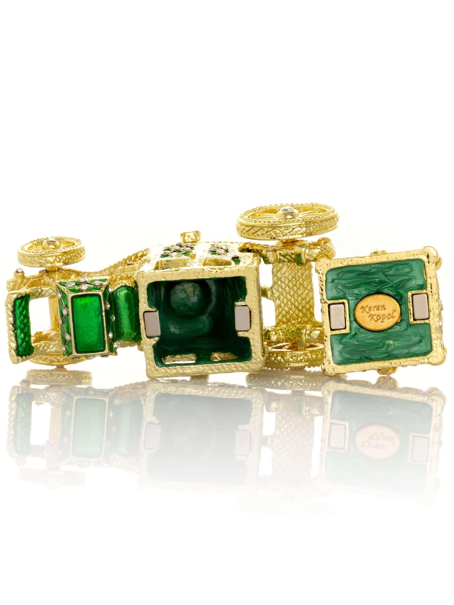 Gold & Green Carriage Default Title