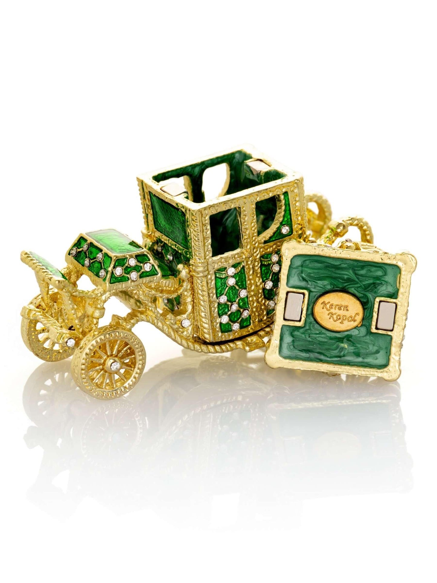 Gold & Green Carriage Default Title