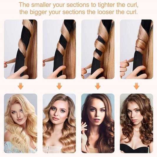 Heat-free lazy artifact curling iron sponge foam sleeping curling iron big wave curling four-piece set Default Title