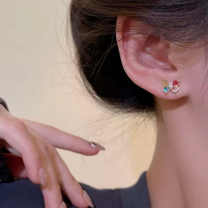 Shopminx Dainty Butterfly Studs Default Title