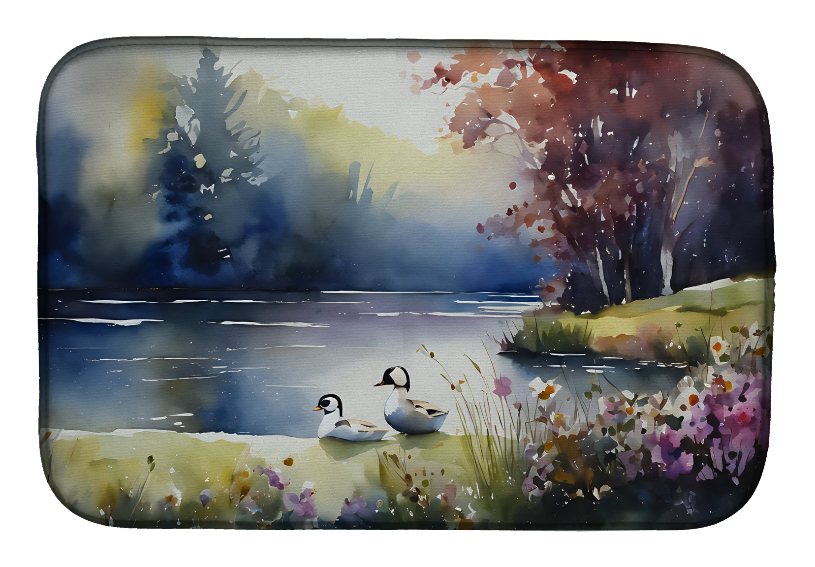 Bufflehead Dish Drying Mat