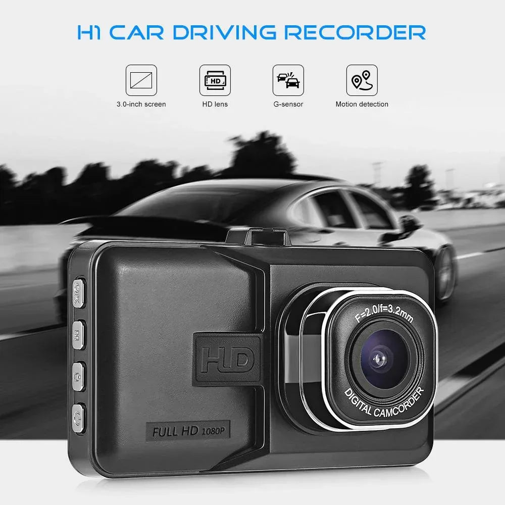 Black Box Dash Cam 1080P G-Sensor Looping Car Camera Default Title