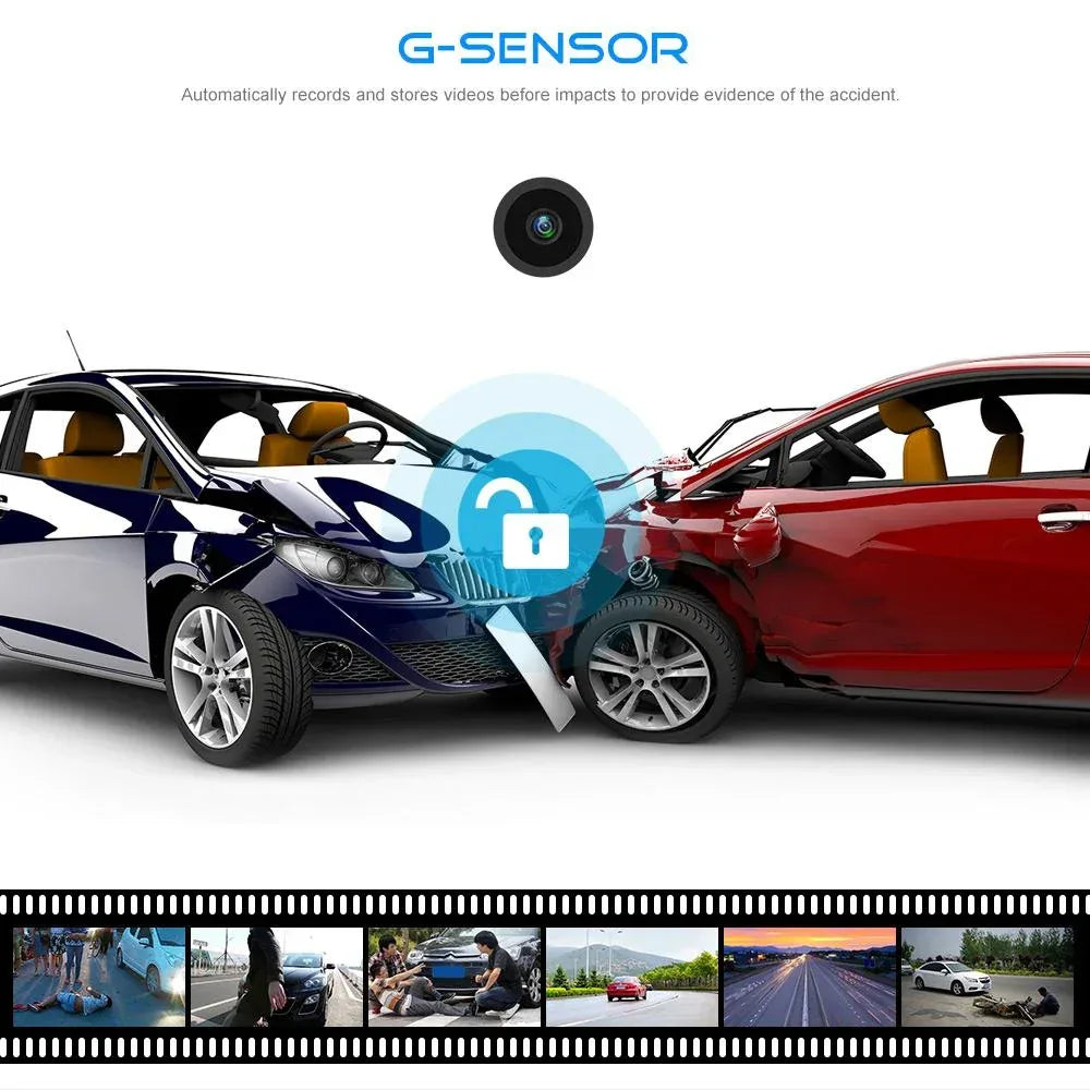 Black Box Dash Cam 1080P G-Sensor Looping Car Camera Default Title