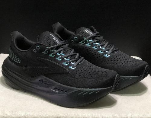 Casual Shock-absorbing Women Sneakers Anti-slip Running Shoes Dazzling black / 7.5