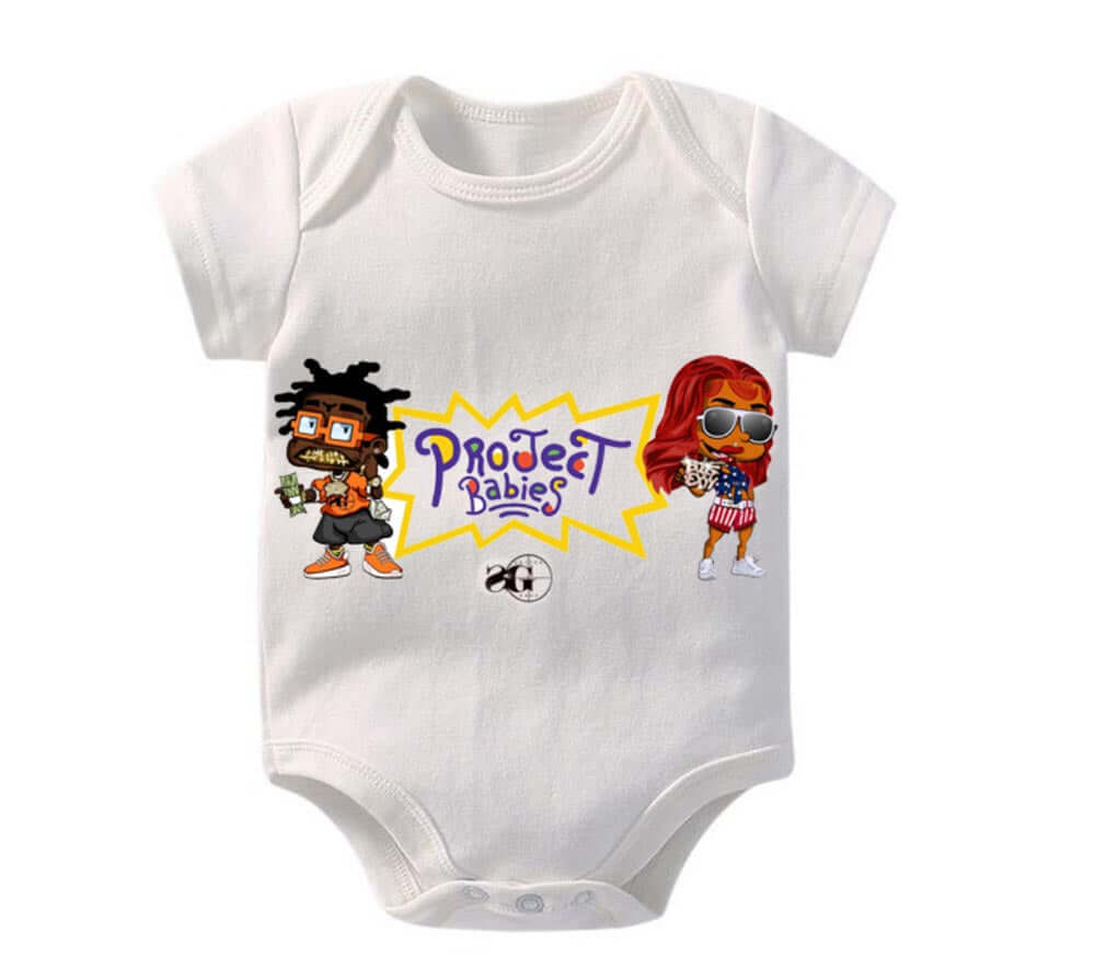 Shopminx Baby Snipe: Unisex Onesies Project Babies (9-12 months)