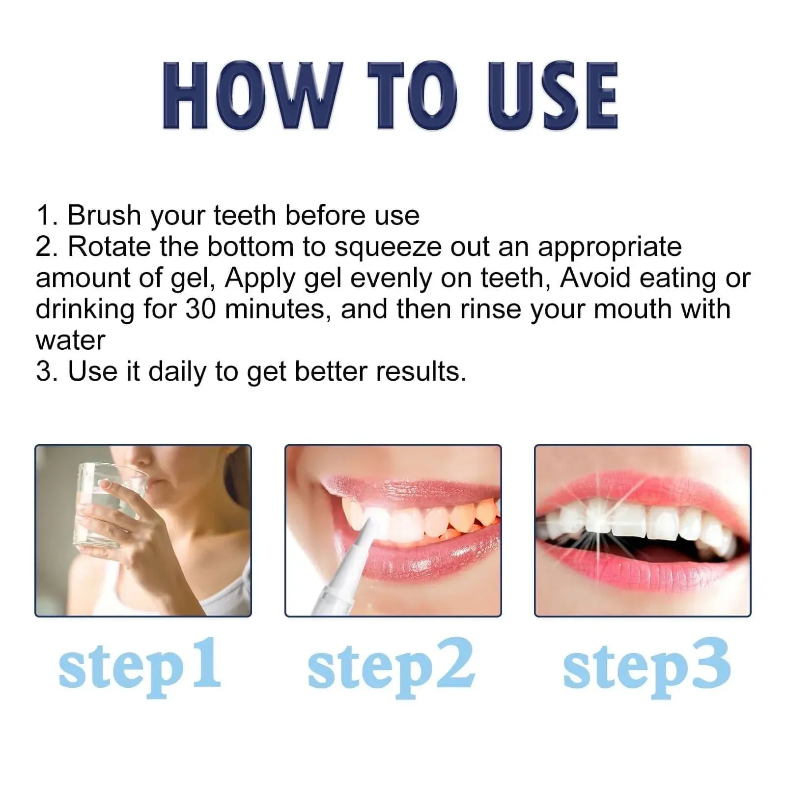 Teeth Whitening Essence Pen, Cleaning Teeth Whitening And Brightening Teeth Beauty Pen default title