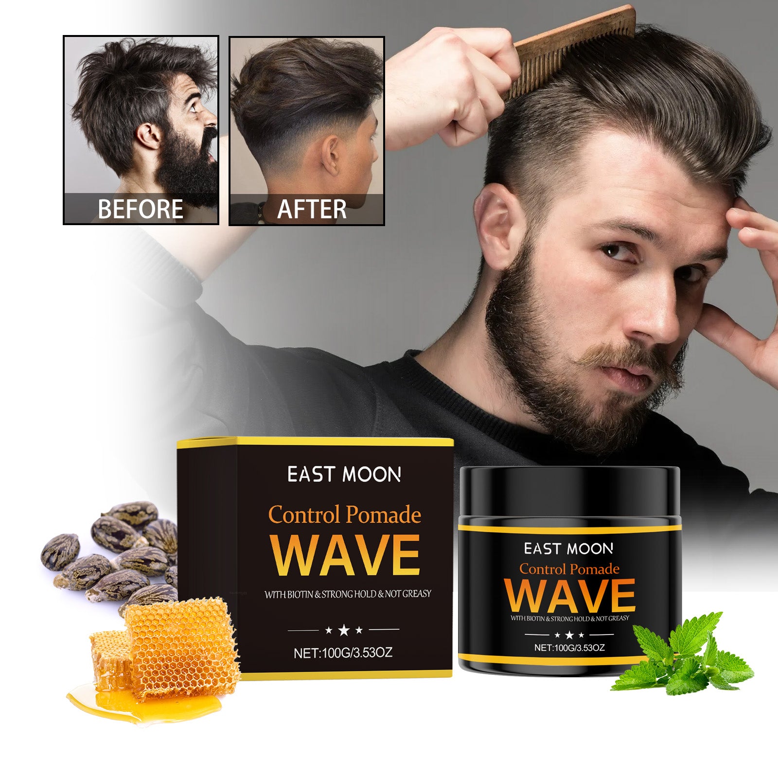 Matte Hair Wax for Men