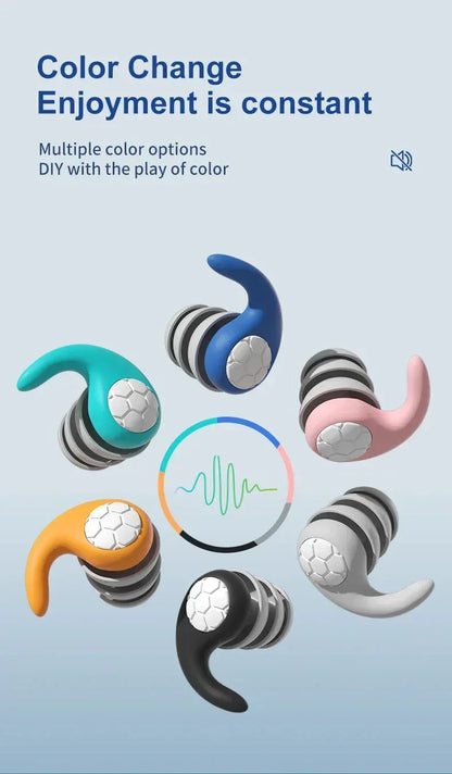 Sleep Noise Reduction Earplug Orange