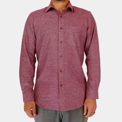 Flannel Shirt Heather Redwood XL