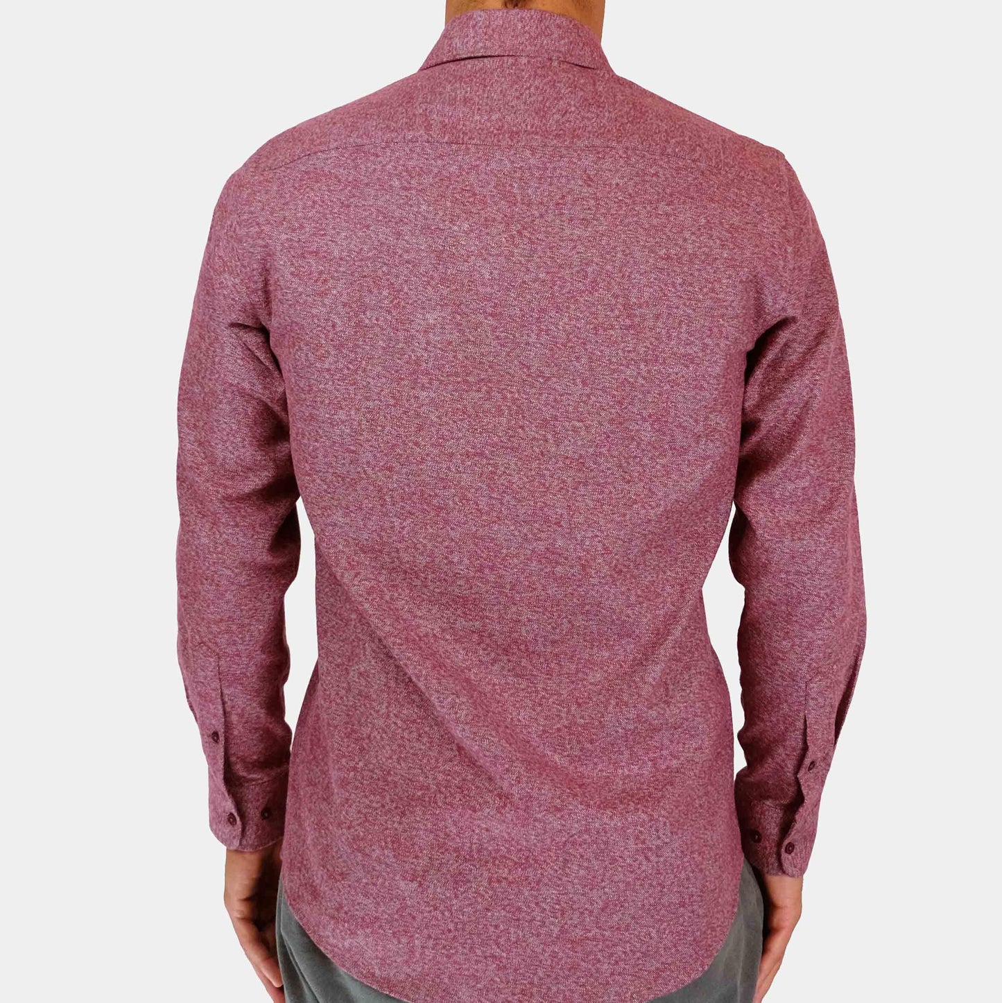 Flannel Shirt Heather Redwood XL