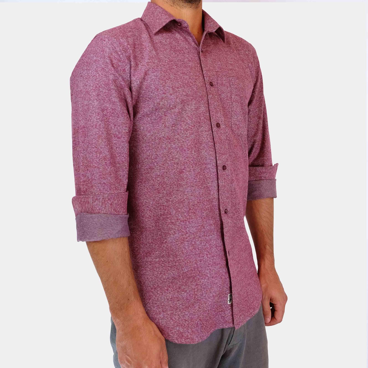 Flannel Shirt Heather Redwood XL