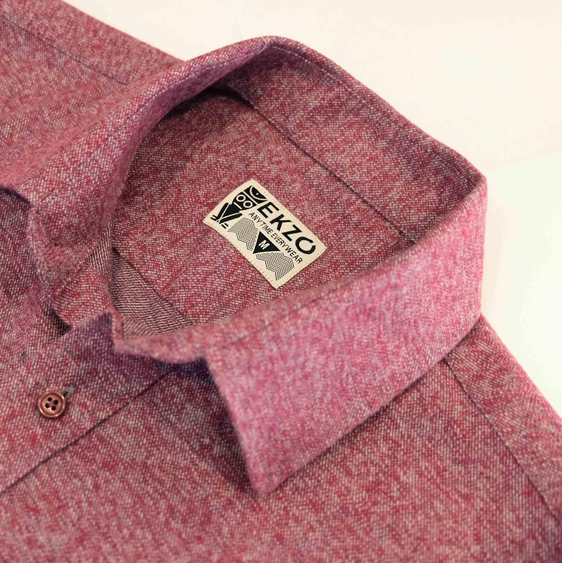 Flannel Shirt Heather Redwood XL