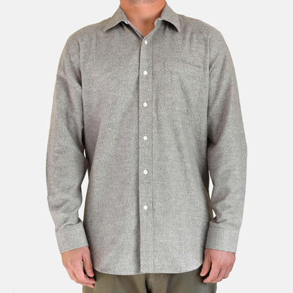 Flannel Shirt Heather Sage XL