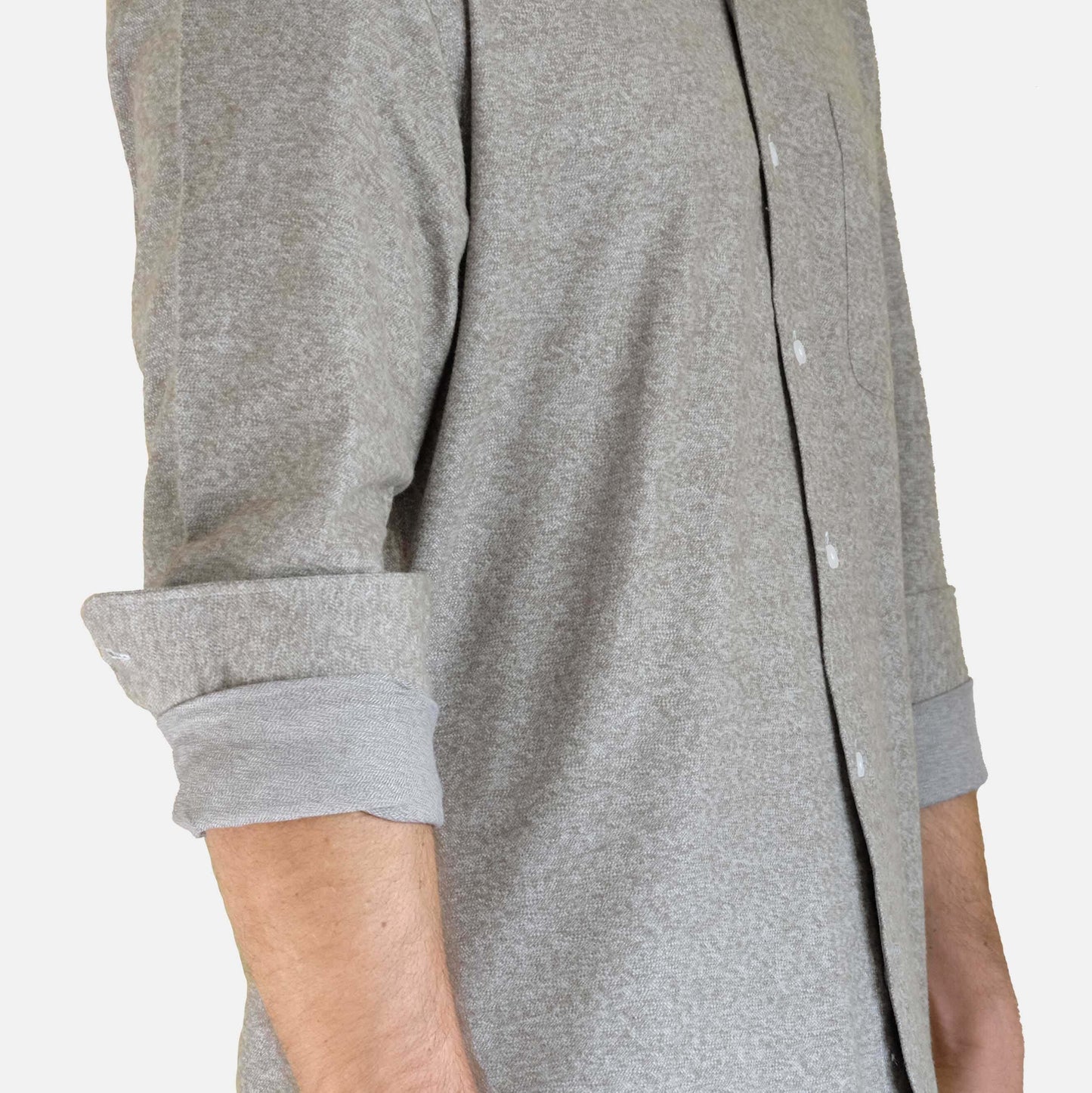 Flannel Shirt Heather Sage XL