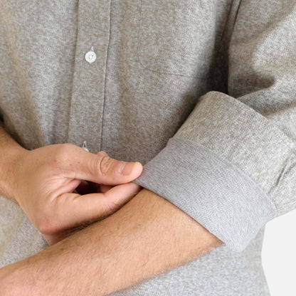 Flannel Shirt Heather Sage XL