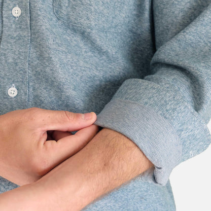 Flannel Shirt Heather Opal XL