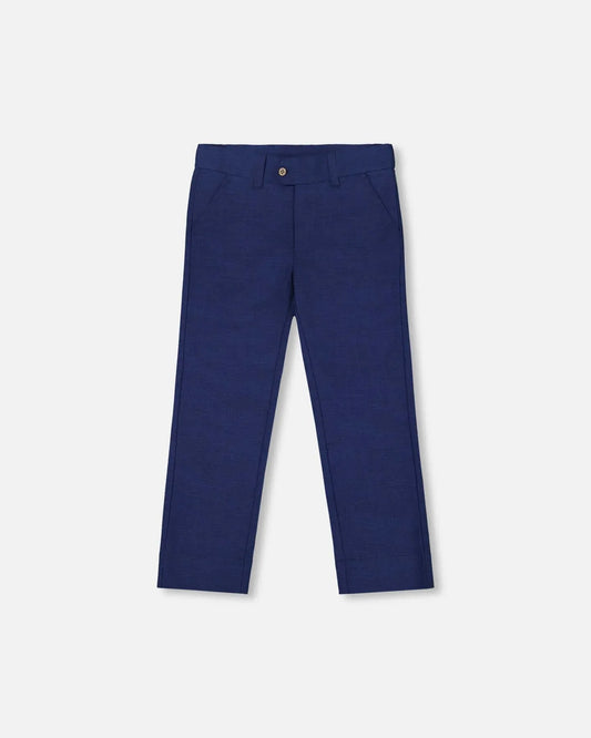 Slant Pocket Pants Navy Blue 12