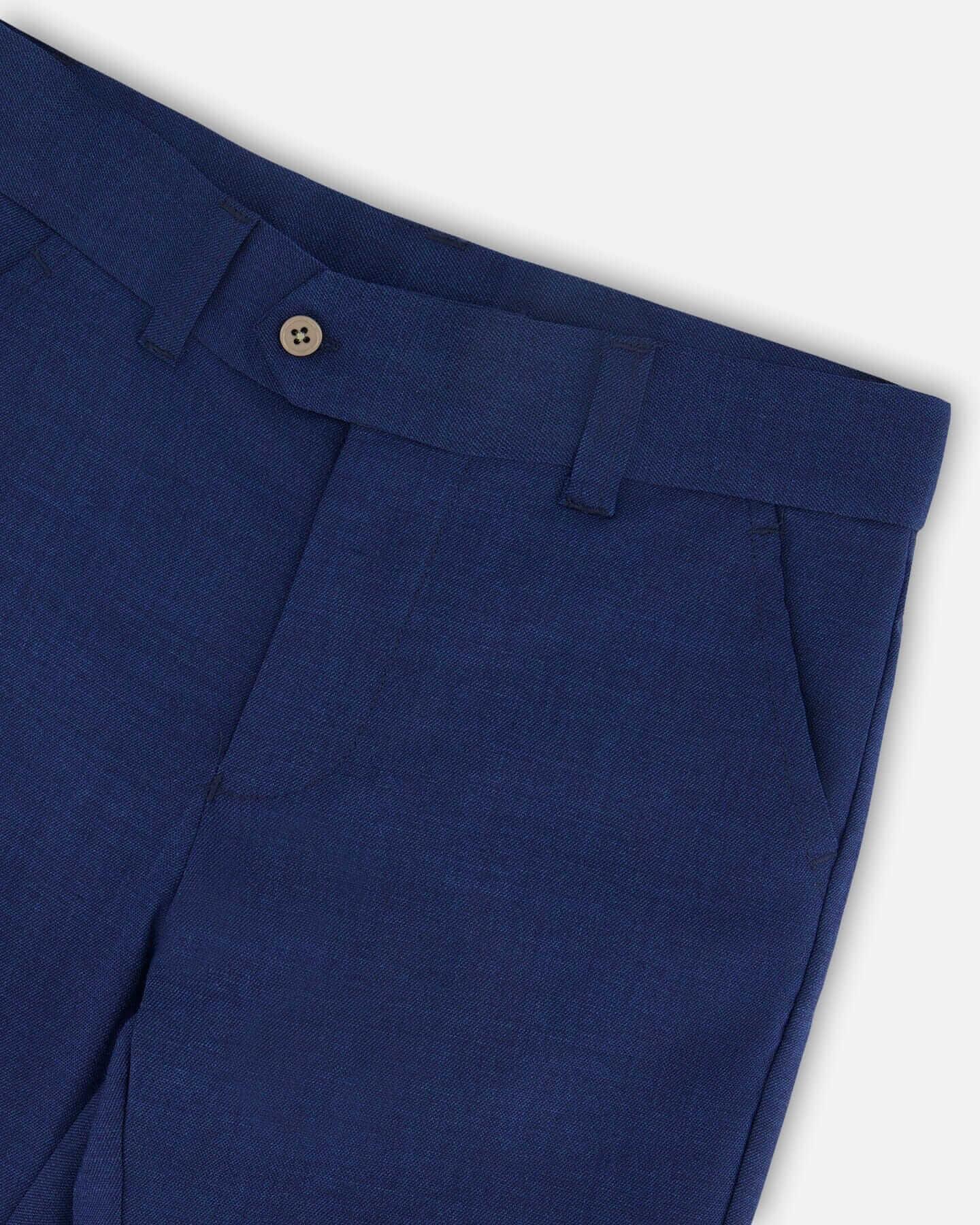 Slant Pocket Pants Navy Blue 12