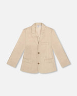 Two Button Blazer Light Taupe 6