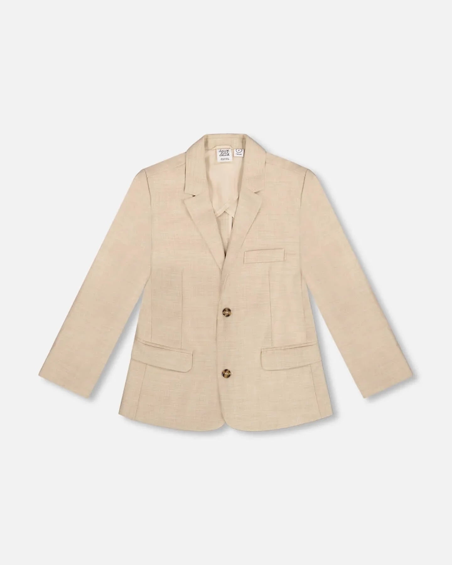 Two Button Blazer Light Taupe 6