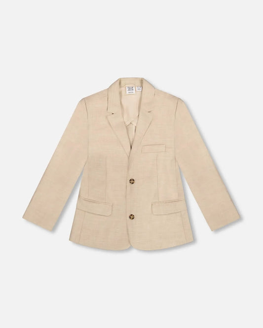 Two Button Blazer Light Taupe 6