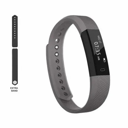 SmartFit Slim Activity Tracker And Monitor Smart Watch With FREE Extra GRAY